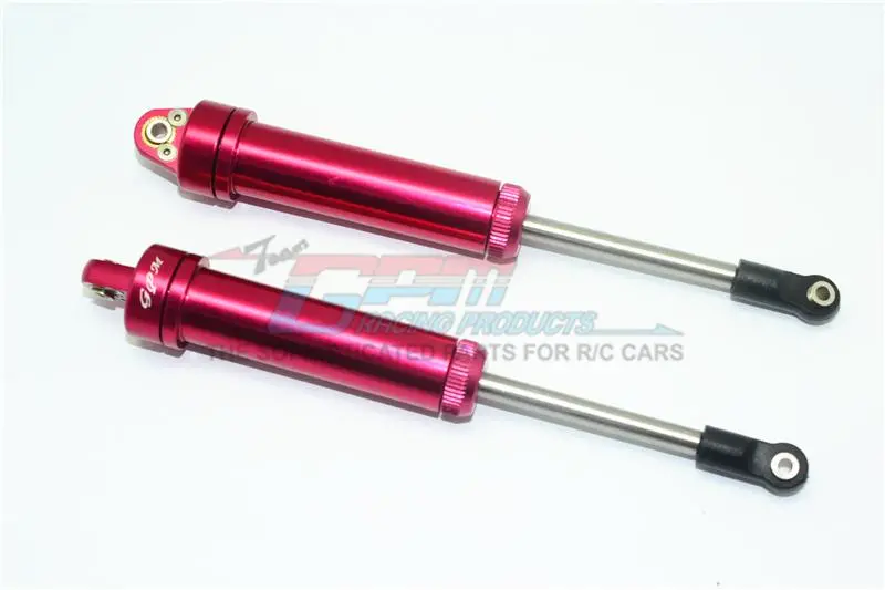 Traxxas Unlimited Desert Racer 4X4 (#85076-4) Aluminium Front Internal Shocks (135Mm) - 2Pc Set Red 1