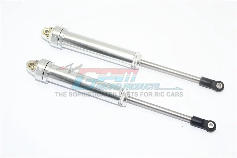 Traxxas Unlimited Desert Racer 4X4 (#85076-4) Aluminium Rear Internal Shocks (160Mm) - 2Pc Set Silver 1