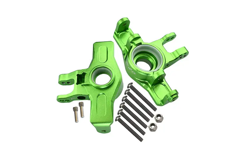 Traxxas Unlimited Desert Racer 4X4 (#85076-4) Aluminum Front Knuckle Arms - 1Pr Set Green 1