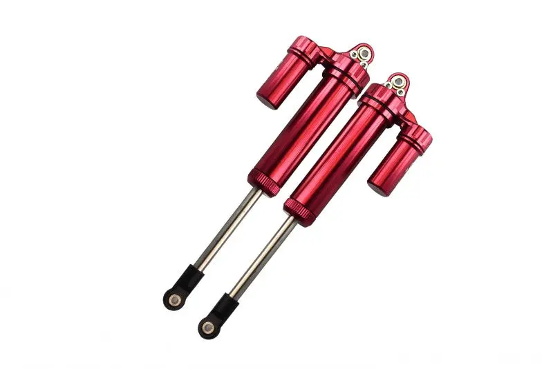Traxxas Unlimited Desert Racer 4X4 (#85076-4) Aluminum Front L-Shape Internal Damper (135Mm) - 2Pc Set Red 1