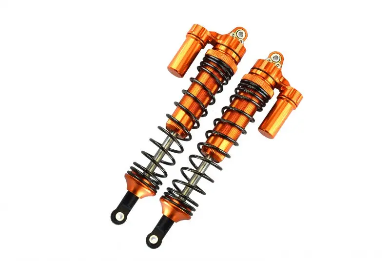 Traxxas Unlimited Desert Racer 4X4 (#85076-4) Aluminum Front L-Shape Spring Damper (135Mm) - 2Pc Set Orange 1