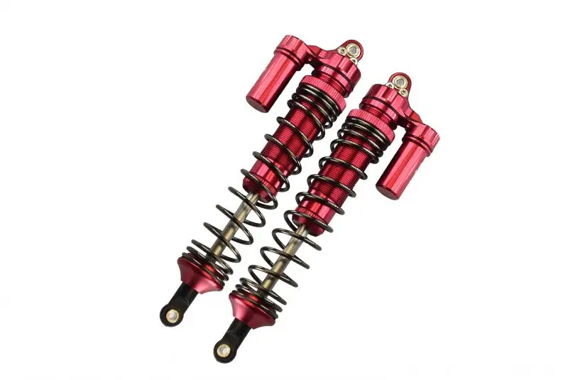 Traxxas Unlimited Desert Racer 4X4 (#85076-4) Aluminum Front L-Shape Spring Damper (135Mm) - 2Pc Set Red 1