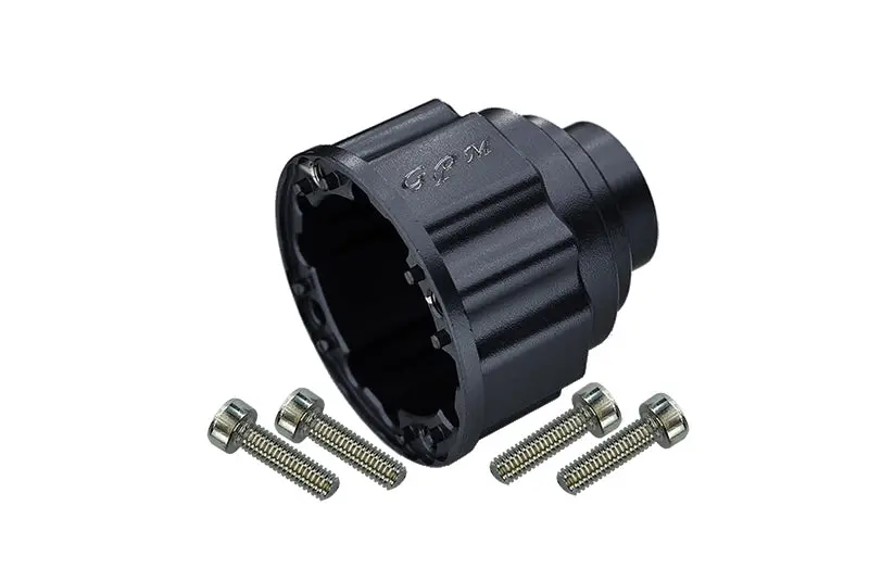 Traxxas Unlimited Desert Racer 4X4 (#85076-4) Aluminum Front Or Center Diff Case - 1Pc Set Black 1