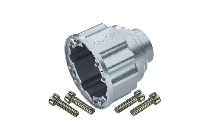 Traxxas Unlimited Desert Racer 4X4 (#85076-4) Aluminum Front Or Center Diff Case - 1Pc Set Silver 1