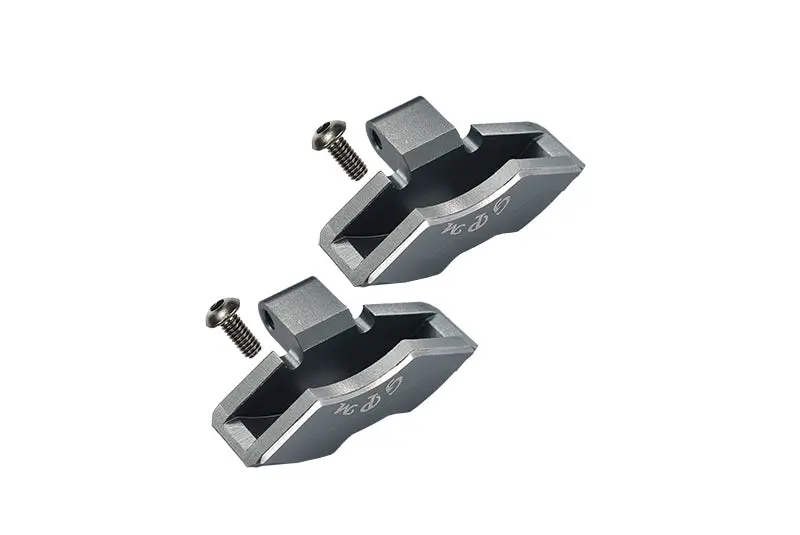Traxxas Unlimited Desert Racer 4X4 (#85076-4) Aluminum Front/Rear Brake Caliper - 1Pr Set Gray Silver 1