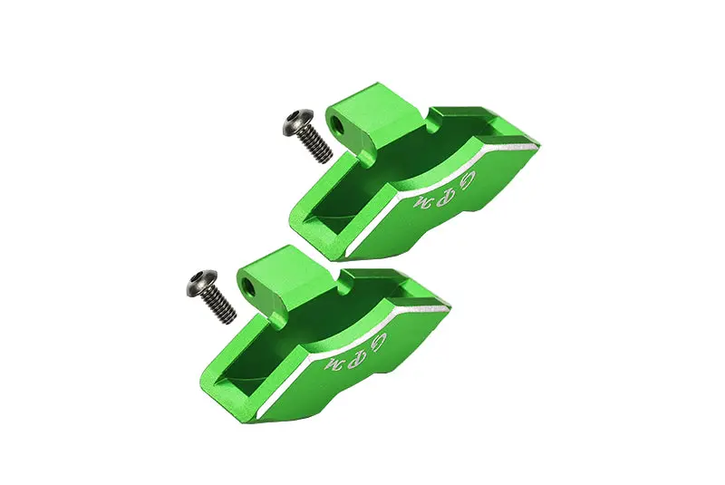 Traxxas Unlimited Desert Racer 4X4 (#85076-4) Aluminum Front/Rear Brake Caliper - 1Pr Set Green 1
