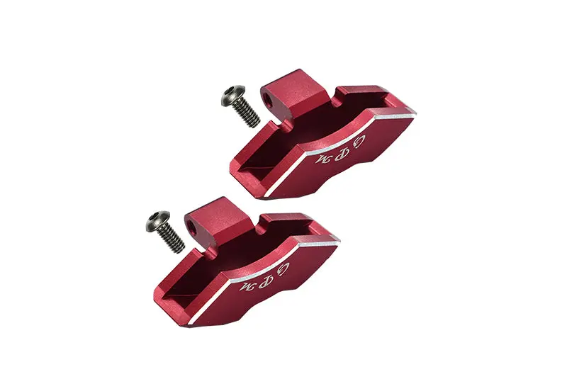 Traxxas Unlimited Desert Racer 4X4 (#85076-4) Aluminum Front/Rear Brake Caliper - 1Pr Set Red 1