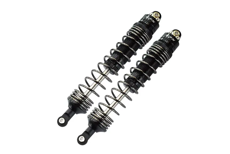 Traxxas Unlimited Desert Racer 4X4 (#85076-4) Aluminum Front Spring Dampers (135Mm) - 2Pc Set Black 1