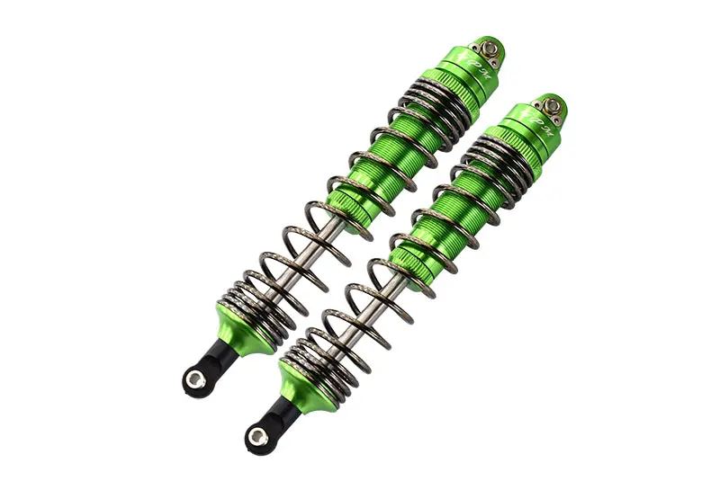 Traxxas Unlimited Desert Racer 4X4 (#85076-4) Aluminum Front Spring Dampers (135Mm) - 2Pc Set Green 1