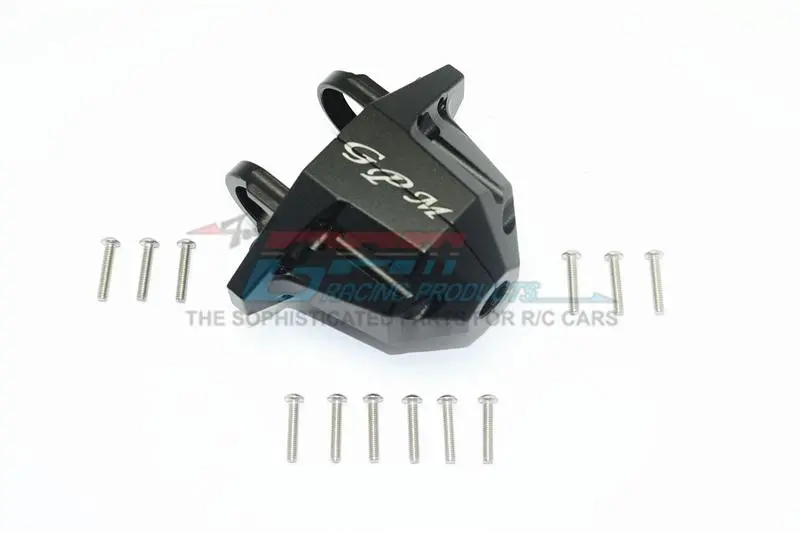 Traxxas Unlimited Desert Racer 4X4 (#85076-4) Aluminum Rear Axle Case Carrier - 1 Set Black 1