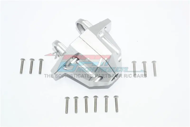 Traxxas Unlimited Desert Racer 4X4 (#85076-4) Aluminum Rear Axle Case Carrier - 1 Set Silver 1