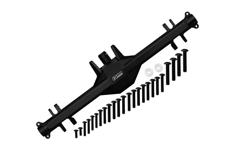 Traxxas Unlimited Desert Racer 4X4 (#85076-4) Aluminum Rear Axle Housing (Without Carrier) - 1 Set Black 1