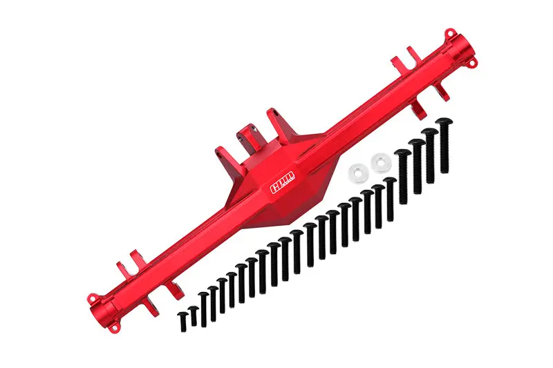 Traxxas Unlimited Desert Racer 4X4 (#85076-4) Aluminum Rear Axle Housing (Without Carrier) - 1 Set Red 1