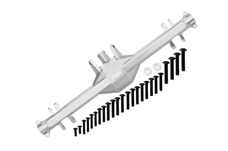 Traxxas Unlimited Desert Racer 4X4 (#85076-4) Aluminum Rear Axle Housing (Without Carrier) - 1 Set Silver 1