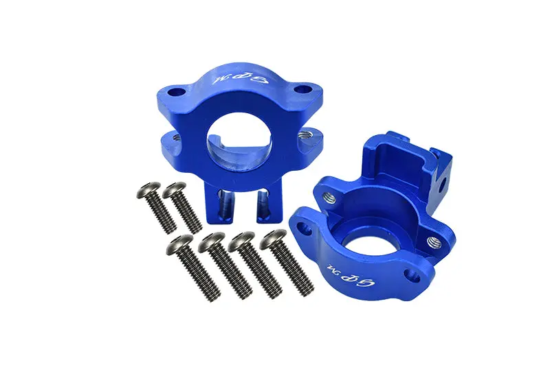 Traxxas Unlimited Desert Racer 4X4 (#85076-4) Aluminum Rear Axle Hub - 1Pr Set Blue 1