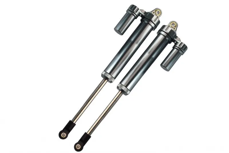 Traxxas Unlimited Desert Racer 4X4 (#85076-4) Aluminum Rear L-Shape Internal Damper (160Mm) - 2Pc Set Gray Silver 1