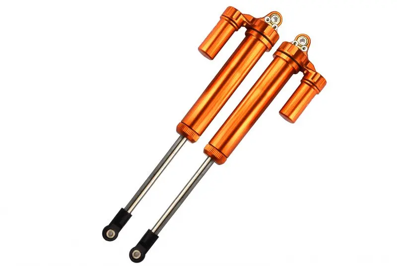 Traxxas Unlimited Desert Racer 4X4 (#85076-4) Aluminum Rear L-Shape Internal Damper (160Mm) - 2Pc Set Orange 1