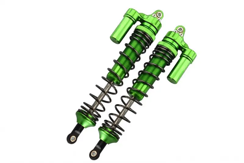 Traxxas Unlimited Desert Racer 4X4 (#85076-4) Aluminum Rear L-Shape Spring Damper (139Mm) - 2Pc Set Green 1