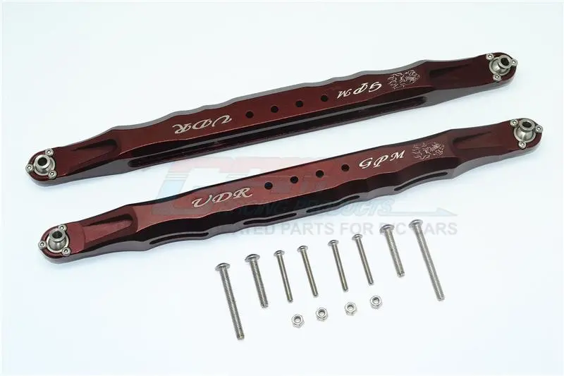 Traxxas Unlimited Desert Racer 4X4 (#85076-4) Aluminum Rear Lower Trailing Arms - 1Pr Set Brown 1