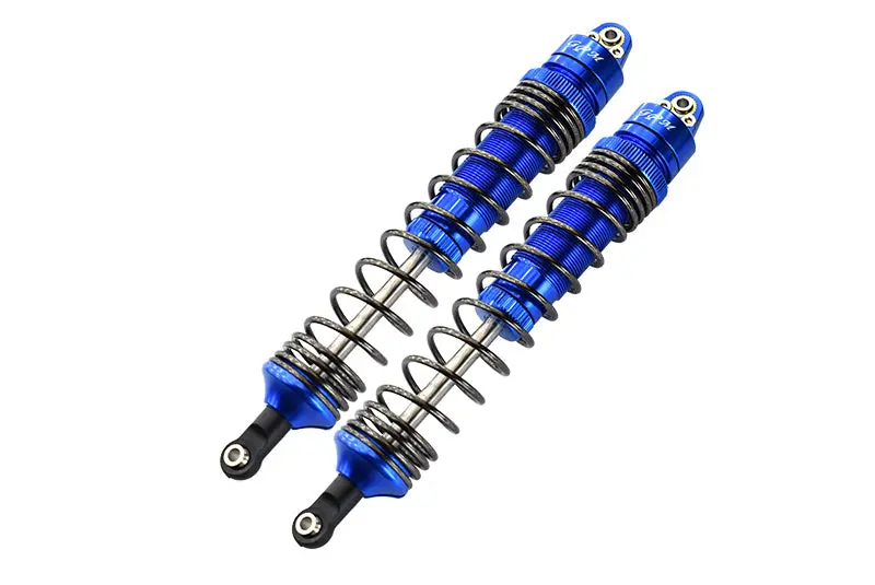 Traxxas Unlimited Desert Racer 4X4 (#85076-4) Aluminum Rear Spring Dampers (139Mm) - 2Pc Set Blue 1