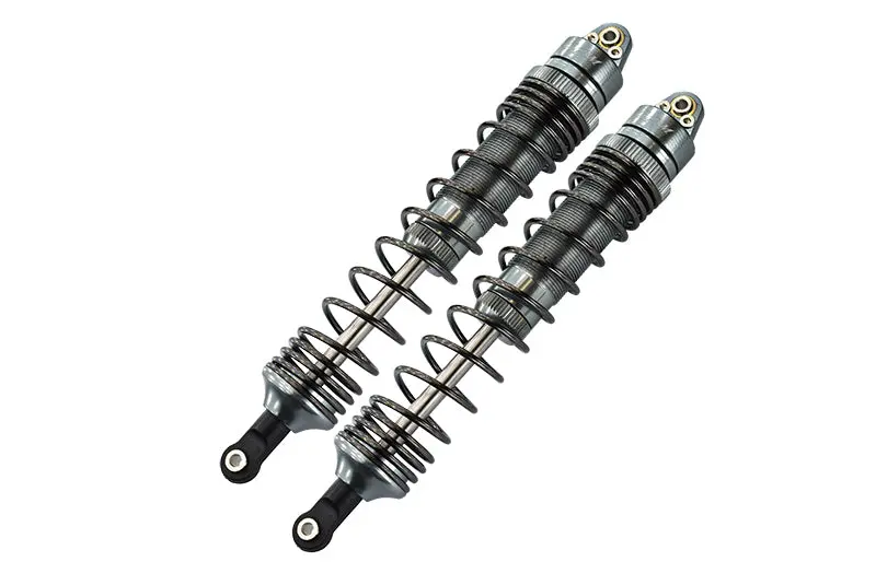 Traxxas Unlimited Desert Racer 4X4 (#85076-4) Aluminum Rear Spring Dampers (139Mm) - 2Pc Set Gray Silver 1