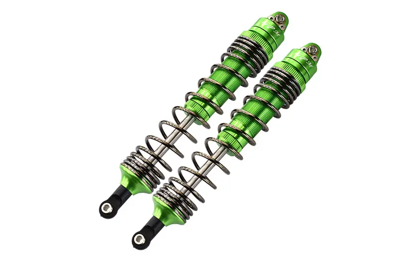 Traxxas Unlimited Desert Racer 4X4 (#85076-4) Aluminum Rear Spring Dampers (139Mm) - 2Pc Set Green 1