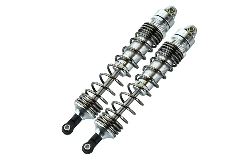 Traxxas Unlimited Desert Racer 4X4 (#85076-4) Aluminum Rear Spring Dampers (139Mm) - 2Pc Set Silver 1
