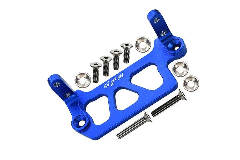 Traxxas Unlimited Desert Racer 4X4 (#85076-4) Aluminum Servo Mount - 1Pc Set Blue 1