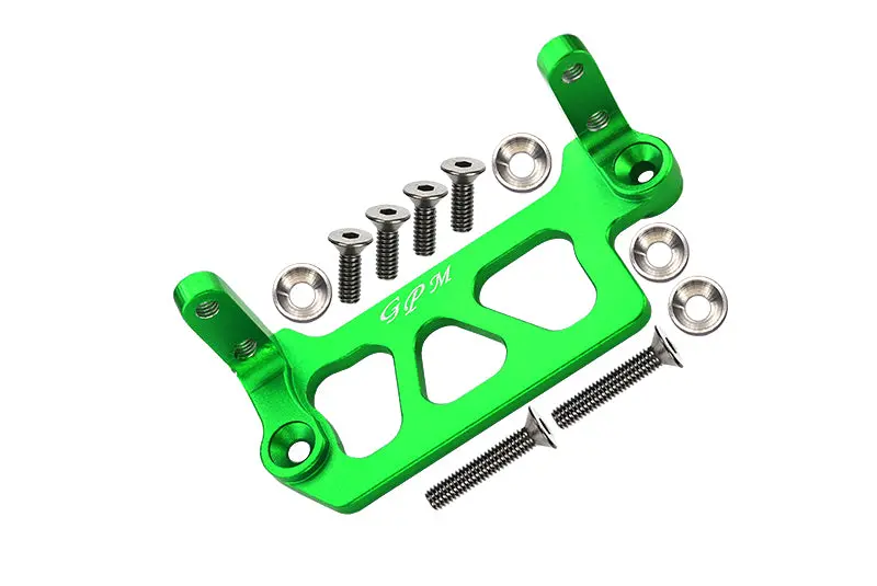 Traxxas Unlimited Desert Racer 4X4 (#85076-4) Aluminum Servo Mount - 1Pc Set Green 1