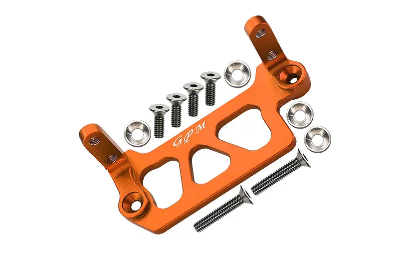 Traxxas Unlimited Desert Racer 4X4 (#85076-4) Aluminum Servo Mount - 1Pc Set Orange 1