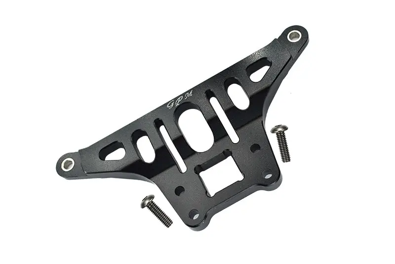 Traxxas Unlimited Desert Racer 4X4 (#85076-4) Aluminum Thickened Front Upper Arm Stabilizer - 1Pc Set Black 1