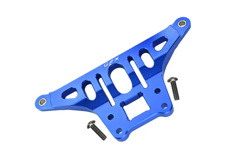 Traxxas Unlimited Desert Racer 4X4 (#85076-4) Aluminum Thickened Front Upper Arm Stabilizer - 1Pc Set Blue 1