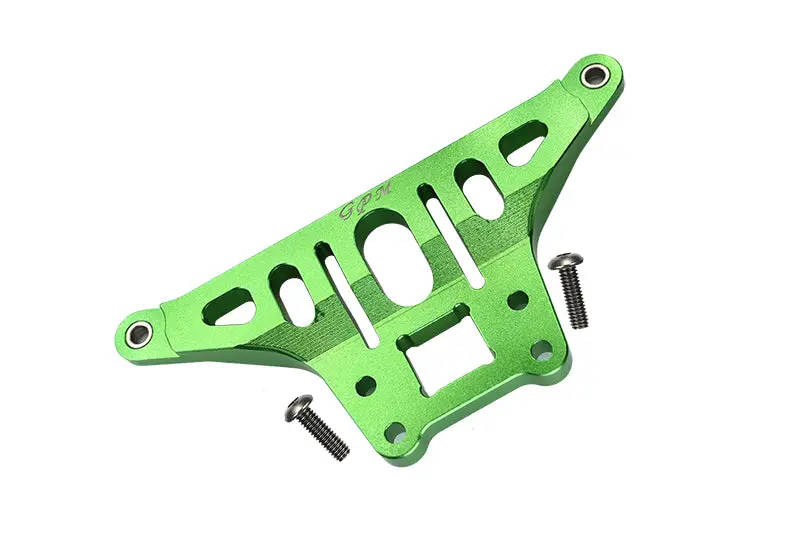 Traxxas Unlimited Desert Racer 4X4 (#85076-4) Aluminum Thickened Front Upper Arm Stabilizer - 1Pc Set Green 1