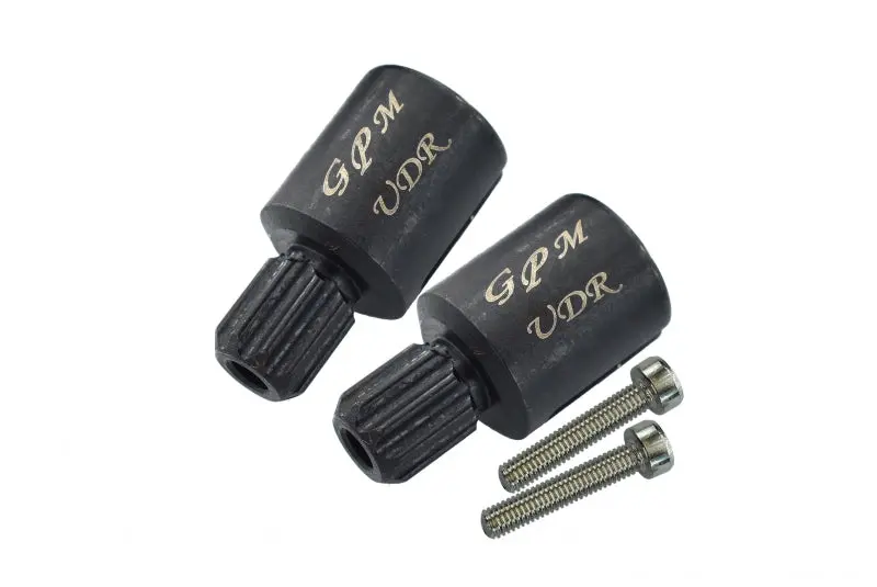 Traxxas Unlimited Desert Racer 4X4 (#85076-4) Harden Steel #45 Front Drive Cup - 2Pc Set Black 1