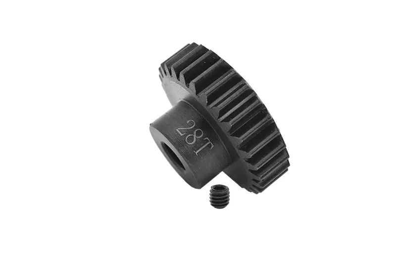 Traxxas Unlimited Desert Racer 4X4 (#85076-4) Harden Steel #45 Motor Gear 28T - 1Pc Set Black 1