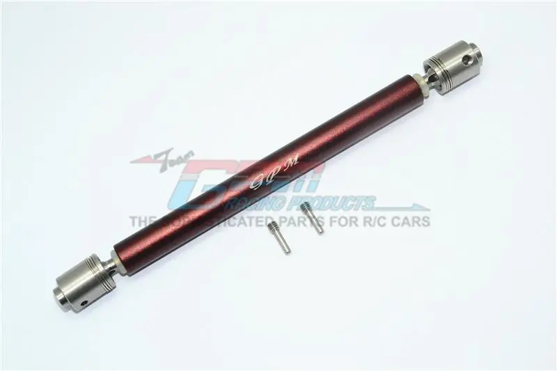 Traxxas Unlimited Desert Racer 4X4 (#85076-4) Stainless Steel #304 + Aluminum Rear Drive Shaft - 1Pc Set Brown 1