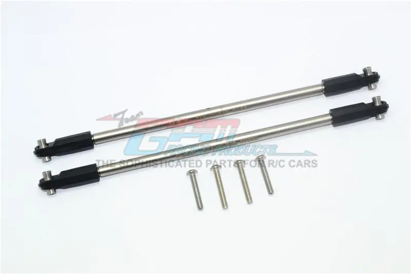Traxxas Unlimited Desert Racer 4X4 (#85076-4) Stainless Steel Adjustable Rear Upper Chassis Link Tie Rods - 1Pr Set Original Color 1