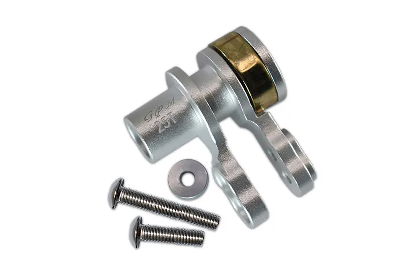 Traxxas X-Maxx 4X4 Aluminum 25T Servo Horn With Built-In Spring - 1 Set Silver 1