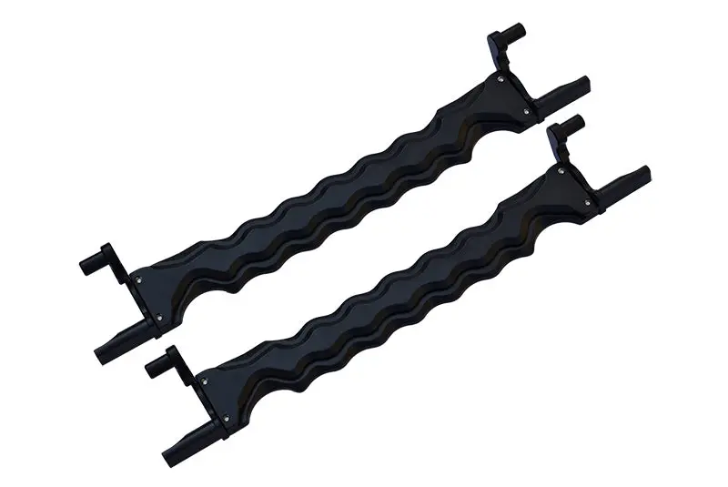 Traxxas X-Maxx 4X4 Aluminum Battery Holder - 1Pr Set Black 1