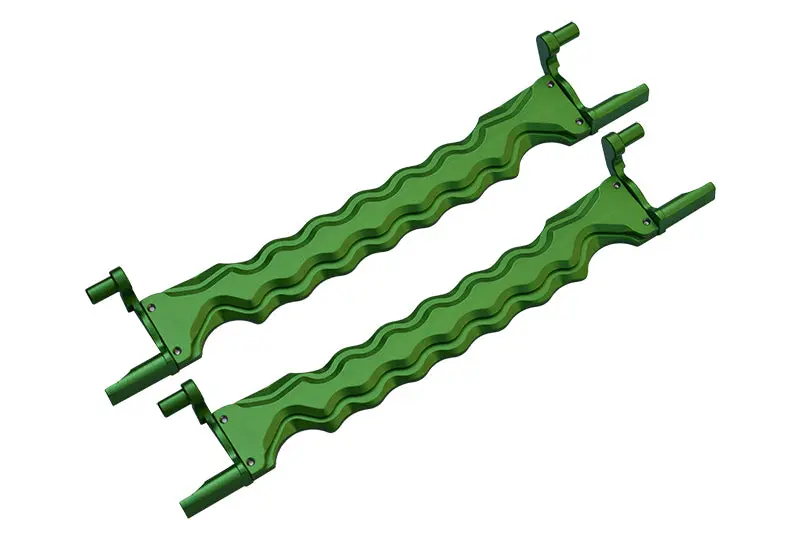 Traxxas X-Maxx 4X4 Aluminum Battery Holder - 1Pr Set Green 1