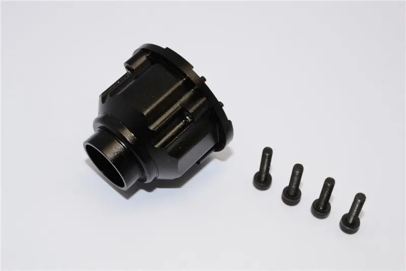 Traxxas X-Maxx 4X4 Aluminum Differential Case - 1Pc Black 1