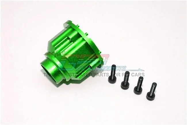 Traxxas X-Maxx 4X4 Aluminum Differential Case - 1Pc Green 1
