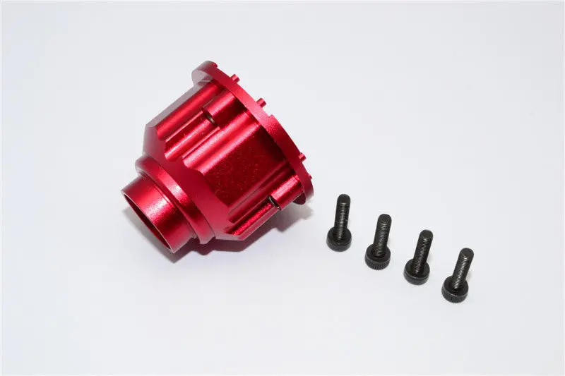 Traxxas X-Maxx 4X4 Aluminum Differential Case - 1Pc Red 1