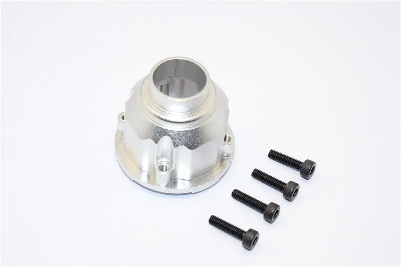 Traxxas X-Maxx 4X4 Aluminum Differential Case - 1Pc Silver 1