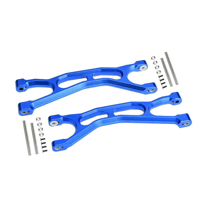 Traxxas X-Maxx 4X4 Aluminum Front / Rear Upper Arms - 1Pr Blue 1
