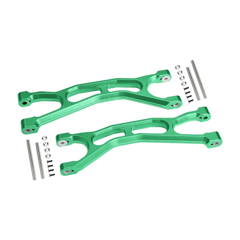 Traxxas X-Maxx 4X4 Aluminum Front / Rear Upper Arms - 1Pr Green 1