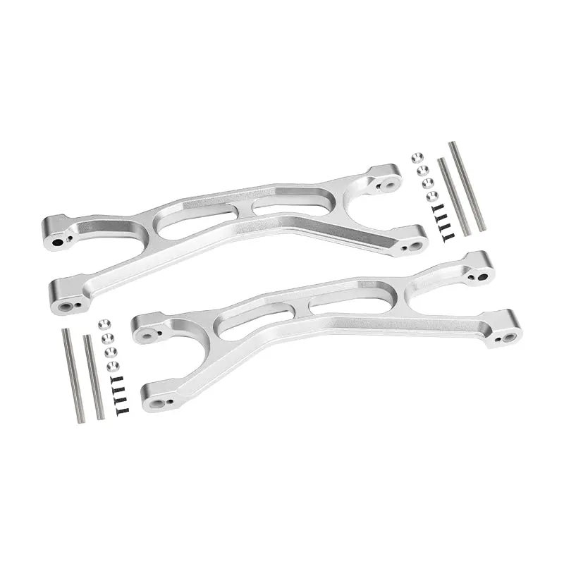 Traxxas X-Maxx 4X4 Aluminum Front / Rear Upper Arms - 1Pr Silver 1