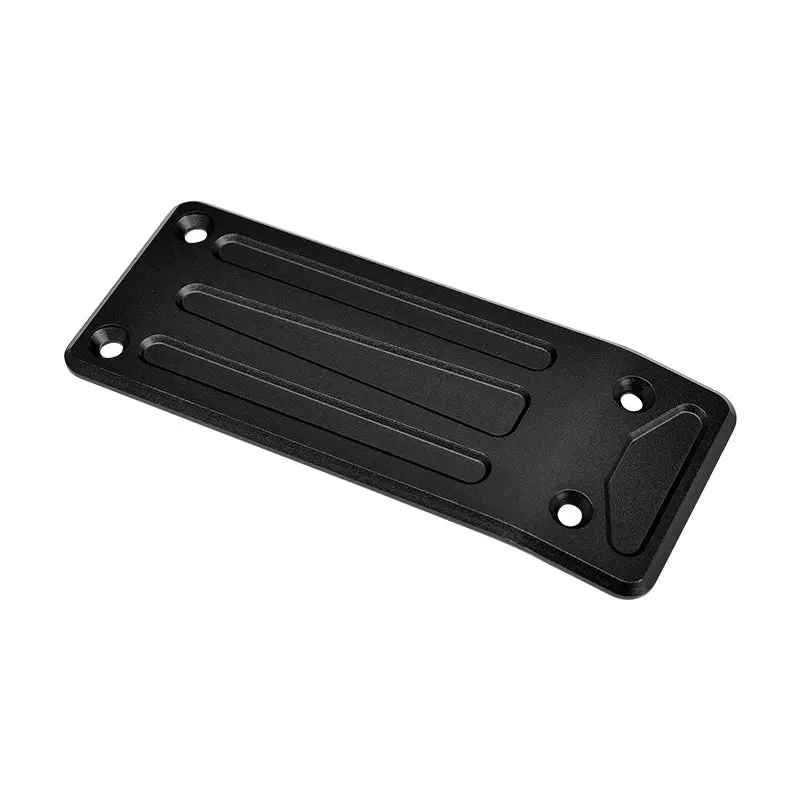 Traxxas X-Maxx 4X4 Aluminum Front Skid Plate - 1Pc Set Black 1