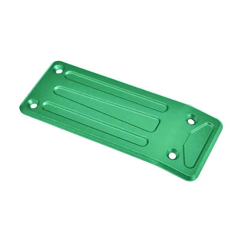 Traxxas X-Maxx 4X4 Aluminum Front Skid Plate - 1Pc Set Green 1