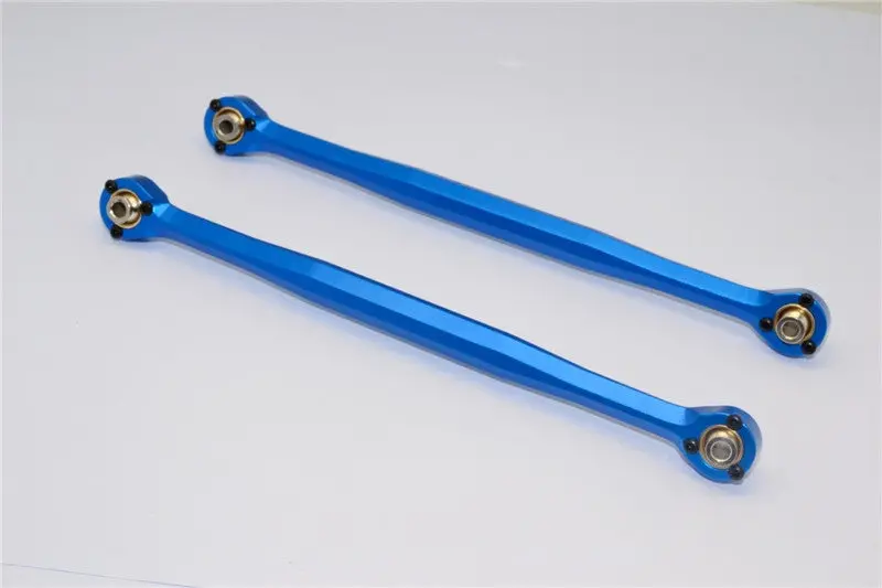Traxxas X-Maxx 4X4 Aluminum Front Steering Rod - 1Pr Blue 1